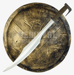 Transparent Pirate Sword Png - Sword And Shield Real, Png Download, Transparent PNG