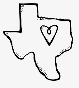 Transparent Texas Clipart Png - Black And White Texas Clipart, Png Download, Transparent PNG