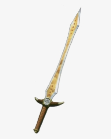 Gold Sword Png -fire Sword Png - Sabre, Transparent Png, Transparent PNG