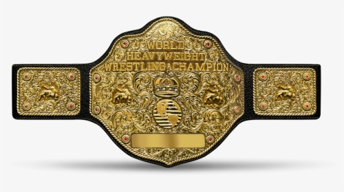 Wcw Png - Wcw Heavyweight - Wcw Heavyweight Championship Belt, Transparent Png, Transparent PNG