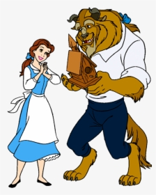 Non Disney Beauty And The Beast Clipart & Clip Art - Beauty And The Beast Disney Beast, HD Png Download, Transparent PNG