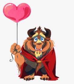 Beast Images Fluffy Beast Wallpaper And Background - Beauty And The Beast Heart, HD Png Download, Transparent PNG