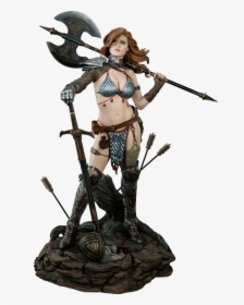 Red Sonja Figurine, HD Png Download, Transparent PNG