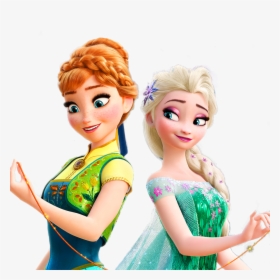 Frozen Fever Anna And Elsa, HD Png Download, Transparent PNG