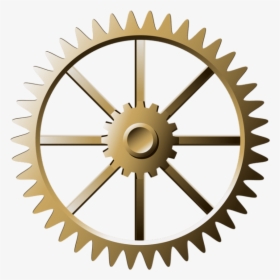 Steampunk Gears Png - Transparent Steampunk Gear Clipart, Png Download, Transparent PNG
