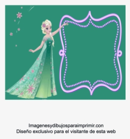 Elsa En Frozen Fever - Frozen Fever Invitaciones, HD Png Download, Transparent PNG