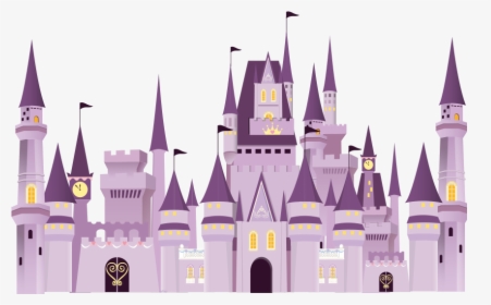 Disney Castle Cartoon, HD Png Download, Transparent PNG