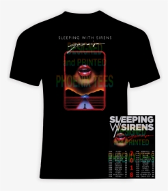 Sleeping With Sirens 2018 Concert Tour Gossip T Shirt - Slayer 2018 Tour Shirt, HD Png Download, Transparent PNG