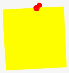 Yellow Post It Clip Art - Yellow Post It Clipart Png, Transparent Png, Transparent PNG