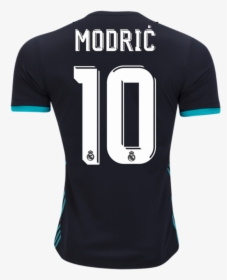 17-18 Real Madrid Away Football Shirt Luka Modrić - Sports Jersey, HD Png Download, Transparent PNG