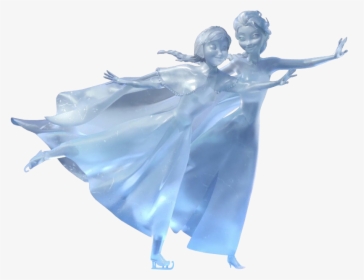 The Ice Sculpture Elsa Made For Anna In Frozen Fever - Anna And Elsa Ice Sculpture, HD Png Download, Transparent PNG