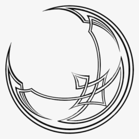 Celtic Moon Png -free Online Photo Editor - Celtic Crescent Moon, Transparent Png, Transparent PNG