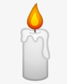 Birthday Candle Emoji Png, Transparent Png, Transparent PNG