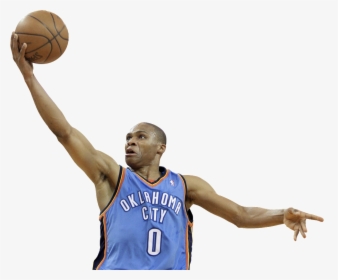 Russell Westbrook White Background , Png Download - 2012–13 Oklahoma City Thunder Season, Transparent Png, Transparent PNG