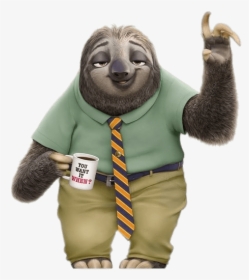 Zootopia Flash The Sloth Paw Up - Flash Zootopia Sloth, HD Png Download, Transparent PNG