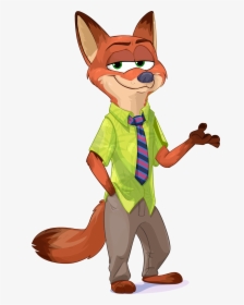 Transparent Nick Wilde Png - Zootopia Nick Wilde Png, Png Download, Transparent PNG