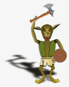 Goblin Warrior Svg Clip Arts - Anao Verde, HD Png Download, Transparent PNG