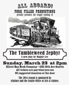 Transparent Tumbleweed Png - Train Clip Art, Png Download, Transparent PNG