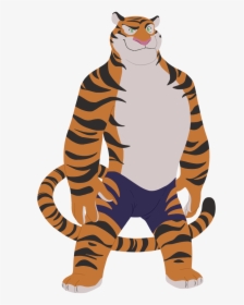 Zootopia Tiger Clipart , Png Download - One Tiger In Zootopia That Would Treat Me Right, Transparent Png, Transparent PNG