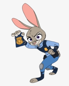 Judy Hopps Zootopia Clipart - Art Of Zootopia Judy, HD Png Download, Transparent PNG