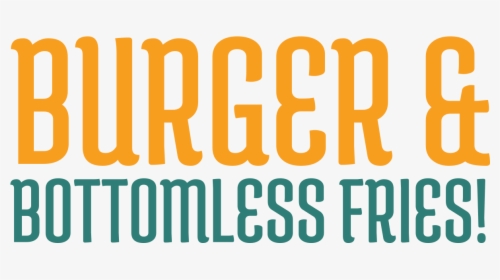 Burger And Bottmless Fries - Parallel, HD Png Download, Transparent PNG