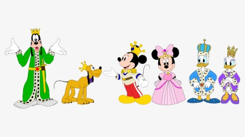 Mickey Mouse Clubhouse - Princess Minnie Mouse And Prince Mickey Mouse, HD Png Download, Transparent PNG