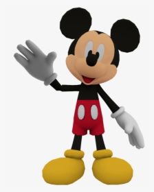 Transparent Mickey Mouse Clubhouse Png - Mickey Mouse Mmd Model, Png Download, Transparent PNG