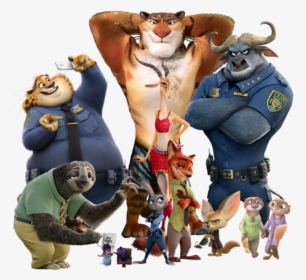 Zootopia@germnrodrguez1 Sticker , Png Download - Cartoon, Transparent Png, Transparent PNG