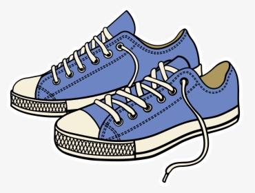 Shoes Air Jordan Shoe Sneakers Cartoon Clipart - Shoes Clipart Transparent Background, HD Png Download, Transparent PNG