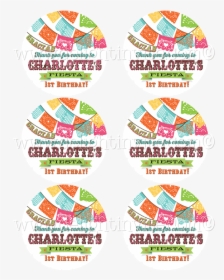 Mexican Fiesta Birthday Invitation Sticker Tag Illustration - Pattern, HD Png Download, Transparent PNG