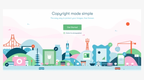 Copyright, The Blockchain Way - Copyright Registration Illustration, HD Png Download, Transparent PNG