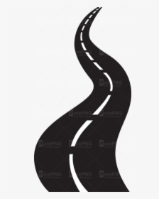 Road High Png Image Purepng Free Transparent - Vector Black And White Road, Png Download, Transparent PNG