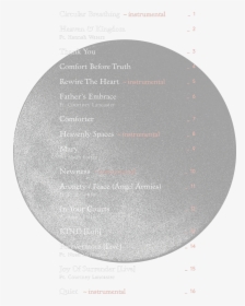 Tracklist - Circle, HD Png Download, Transparent PNG