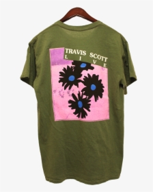 Look Up Travis Scott Flower Festival Shirt, HD Png Download, Transparent PNG