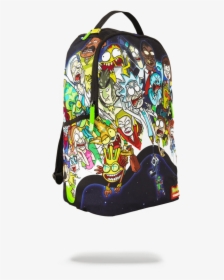 Rick And Morty Sprayground Backpack, HD Png Download, Transparent PNG
