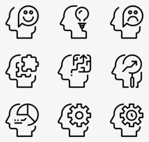 Human Mind - Design Icon Vector, HD Png Download, Transparent PNG