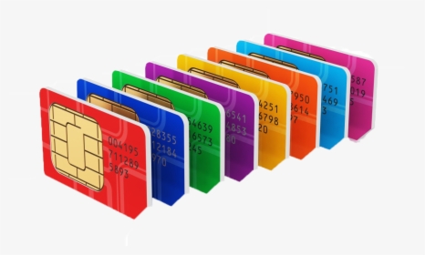 Transparent Cards Png - Mobile Sim Card Png, Png Download, Transparent PNG