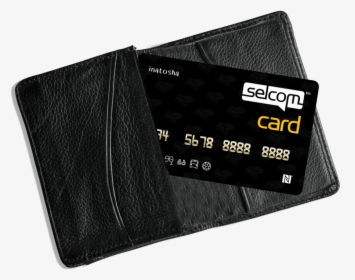 Selcom Card Wallet Mock Up - Leather, HD Png Download, Transparent PNG