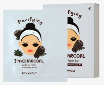 Tonymoly Charcoal Gel Eye Patch, HD Png Download, Transparent PNG