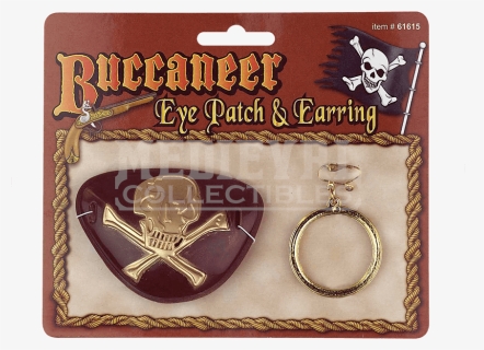 Buccaneer Eye Patch And Earring - Emblem, HD Png Download, Transparent PNG