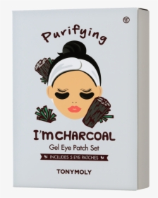 Tonymoly Charcoal Gel Eye Patch, HD Png Download, Transparent PNG