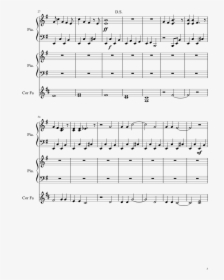 Evil Eyes Sheet Music Composed By Rkw 3 Of 10 Pages - Two Weeks Grizzly Bear Drums Partition, HD Png Download, Transparent PNG