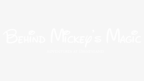 Behind Mickey S Magic - Johns Hopkins White Logo, HD Png Download, Transparent PNG