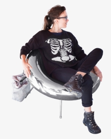 People Sitting On Chairs Png, Transparent Png, Transparent PNG