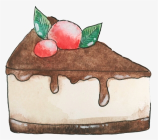 Graphic Transparent Library Cheesecake Drawing Vanilla - Cheesecake Png Clipart, Png Download, Transparent PNG