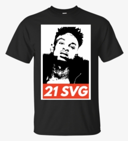 21 Savage Obey T-shirt - 4xl Gucci T Shirt, HD Png Download, Transparent PNG