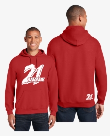 Fuck The Population Red Hoodie, HD Png Download, Transparent PNG