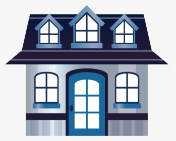 House With Transparent Windows Png, Png Download, Transparent PNG
