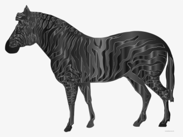 Transparent Mustang Head Clipart - Blue Zebra Png, Png Download, Transparent PNG