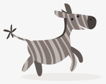 Zipping Zebra - Donkey, HD Png Download, Transparent PNG